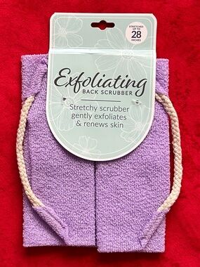 28” Exfoliating Back Scrubber-Purple
